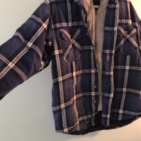 Double lined Isolated Flannel Jacket - Picture 2 of 5